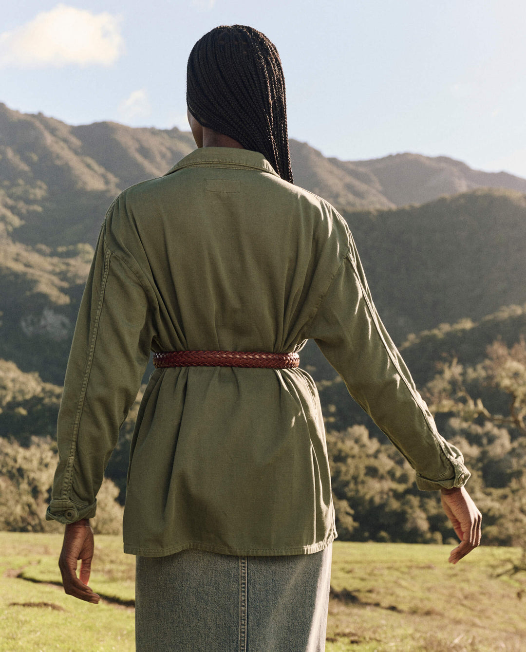 The Great Vintage Army Jacket in Classic Army