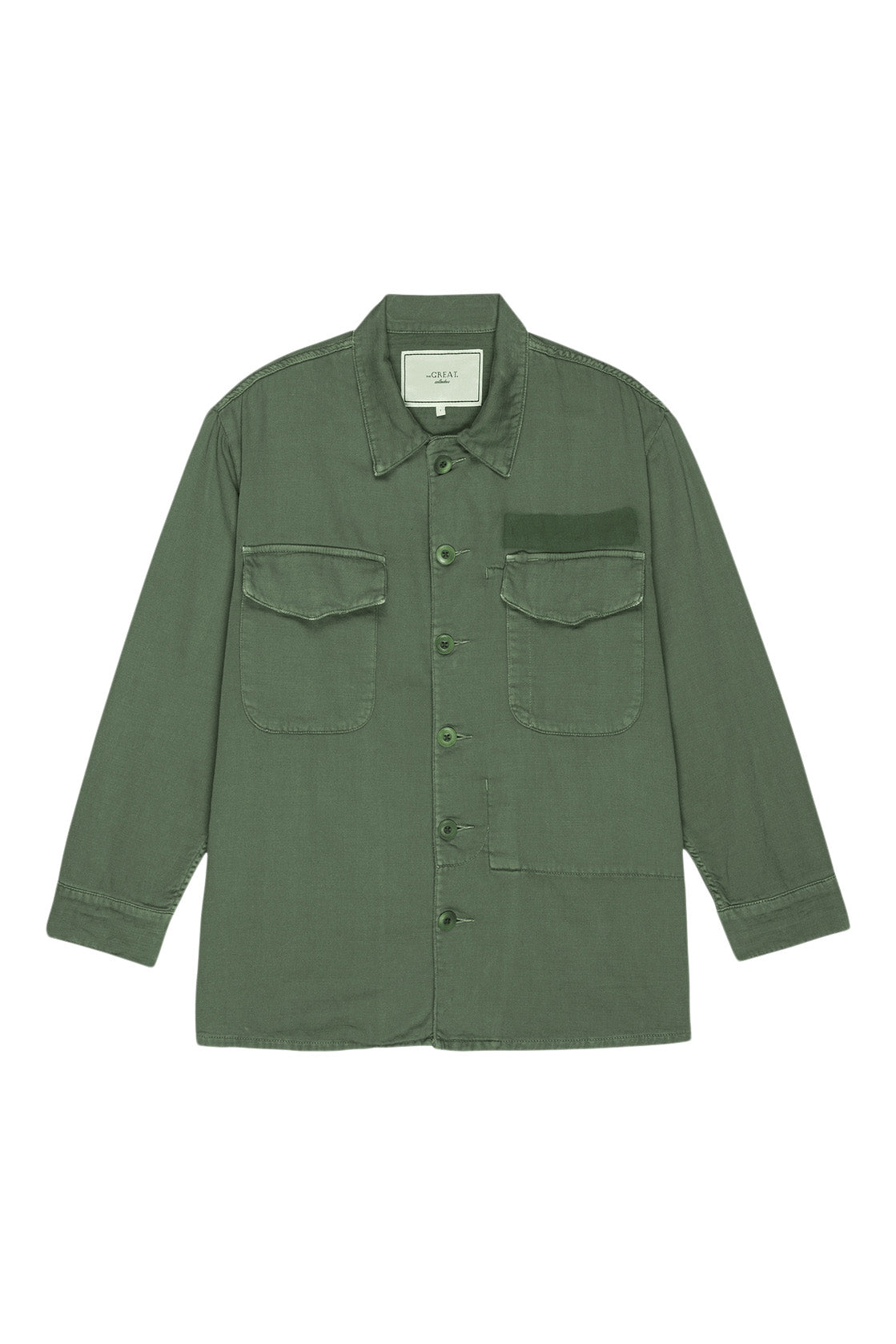 The Great Vintage Army Jacket in Classic Army