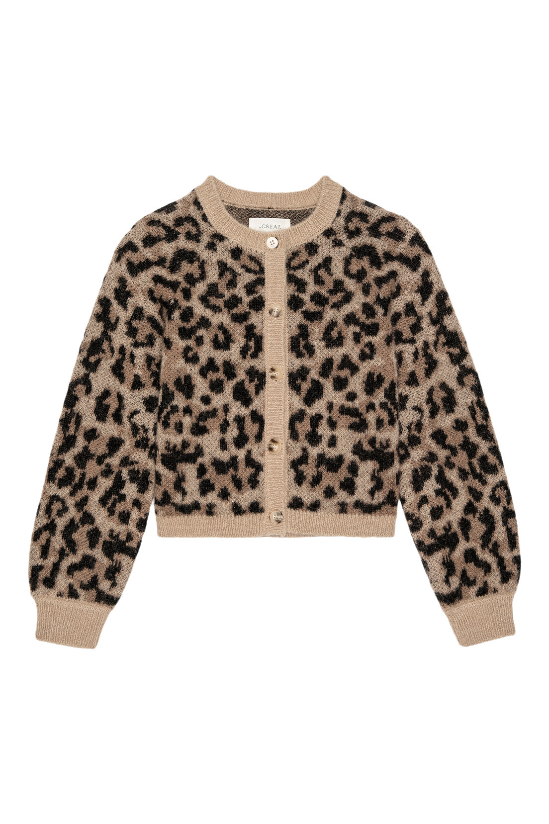 The Great Windsor Cardigan in Leopard