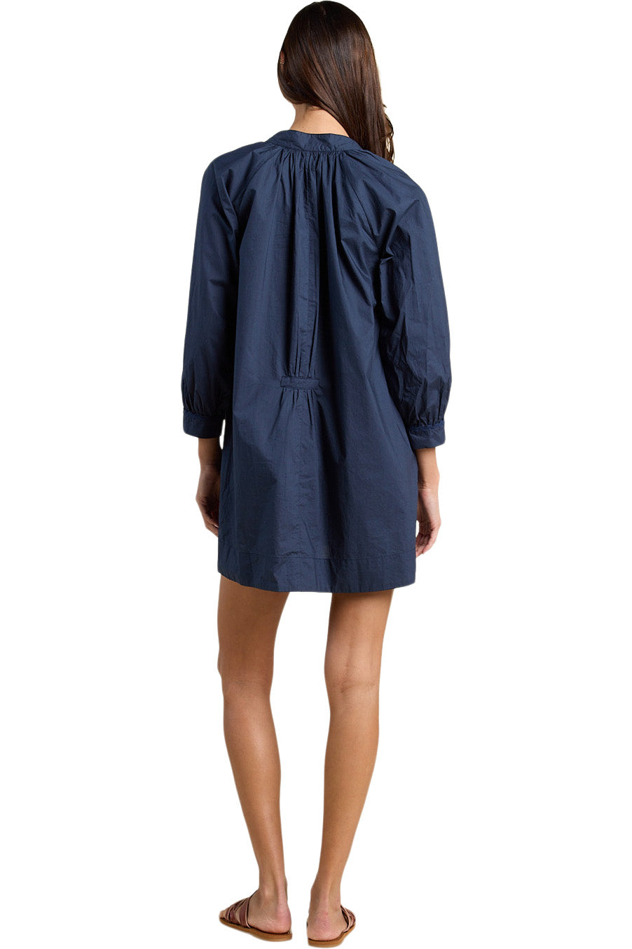 Trovata Birds of Paradis Angeline Dress in Navy