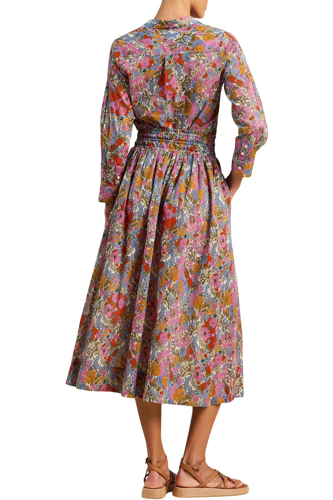 Trovata Birds of Paradis Bianca Skirt in Delicate Tilia