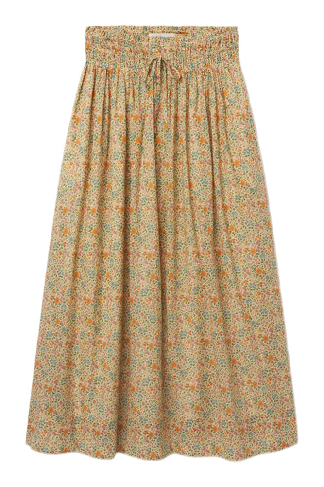Trovata Birds of Paradis Bianca Skirt in Gardenette