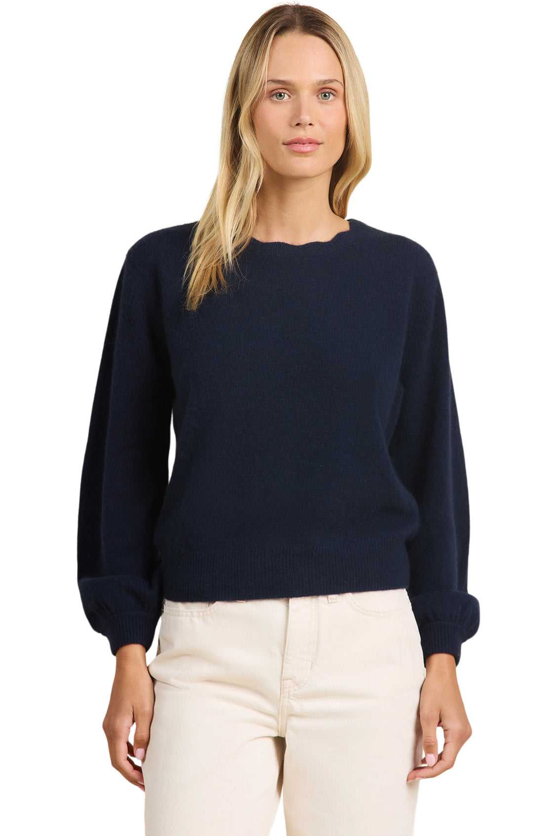Trovata Birds of Paradis Kate Sweater in Navy