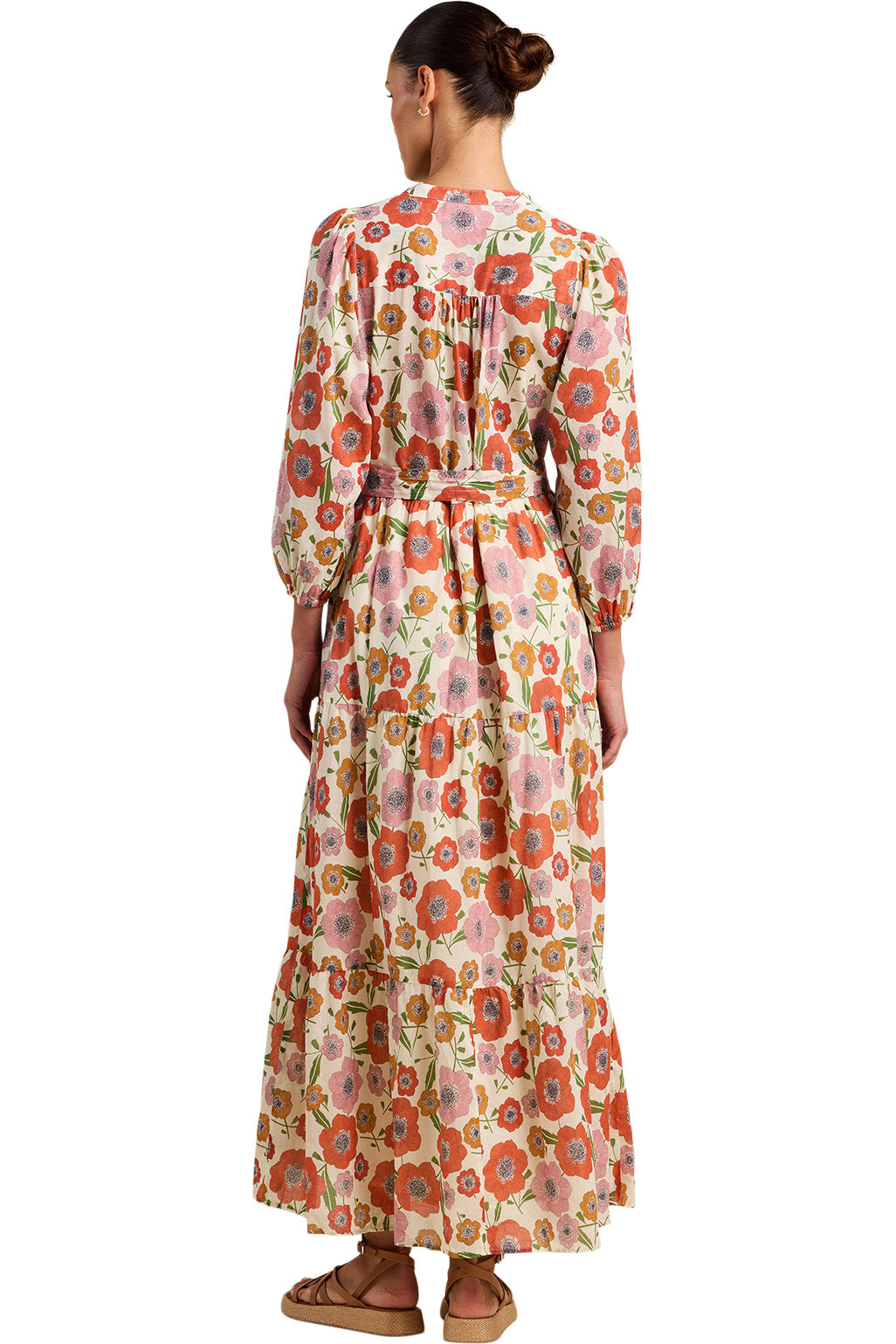 Trovata Birds of Paradis Lia Dress in Poppy Costa