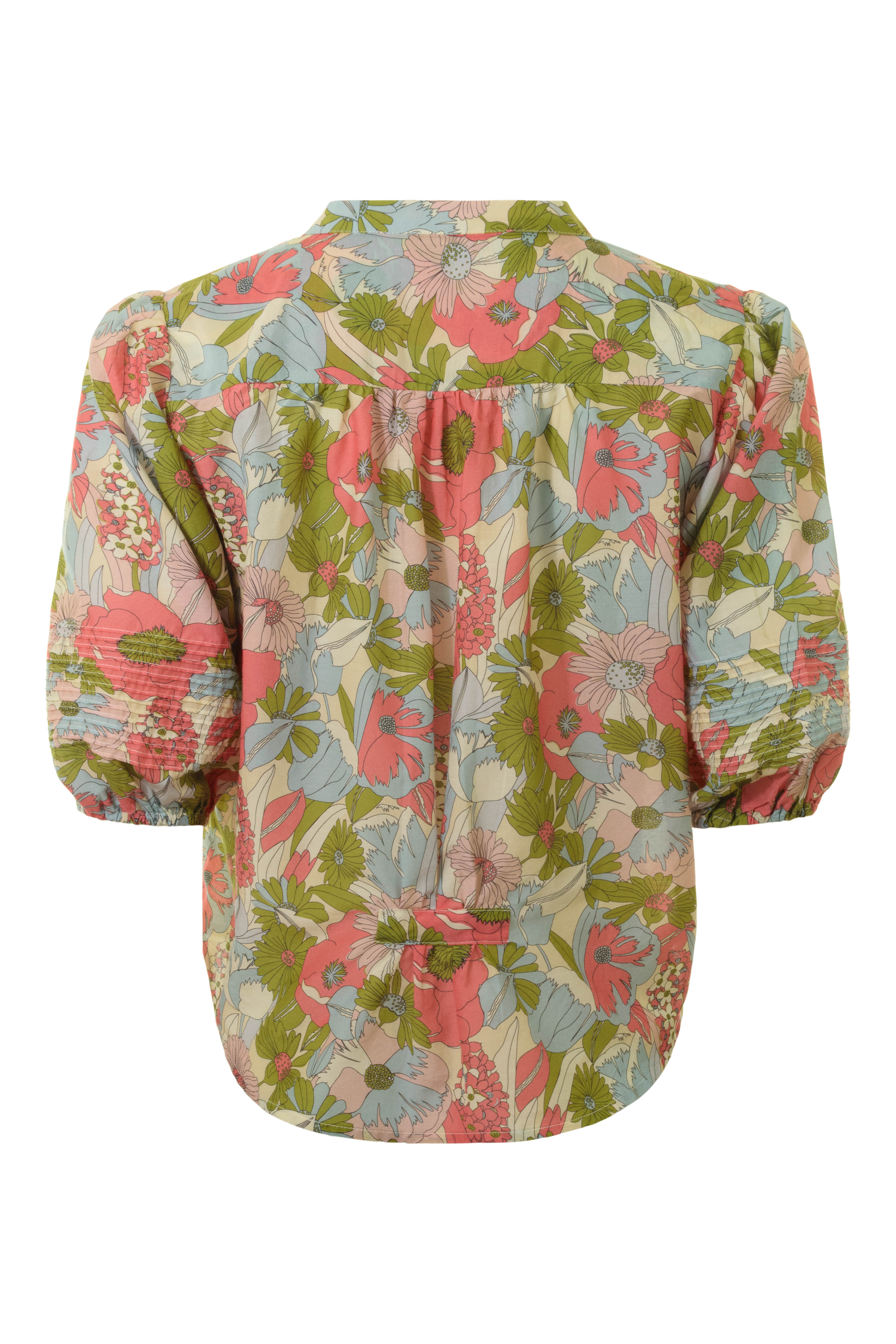Trovata Birds of Paradis Loren Blouse in Tarsila Bloom