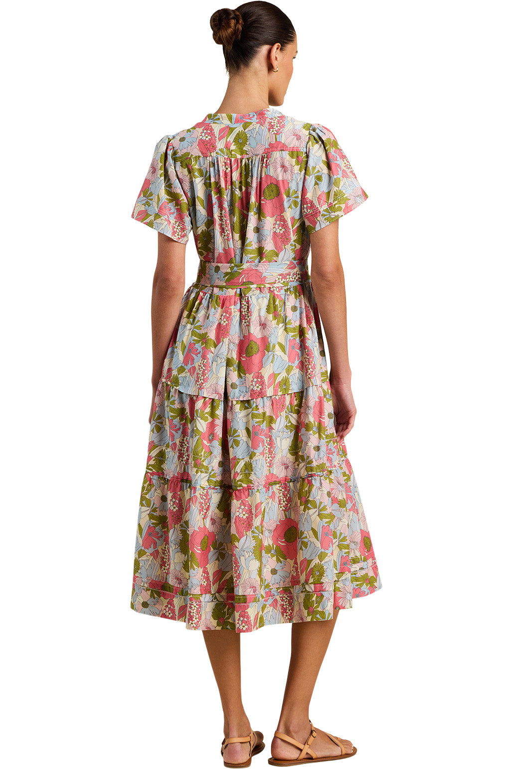 Trovata Birds of Paradis Luana Dress in Tarsila Bloom