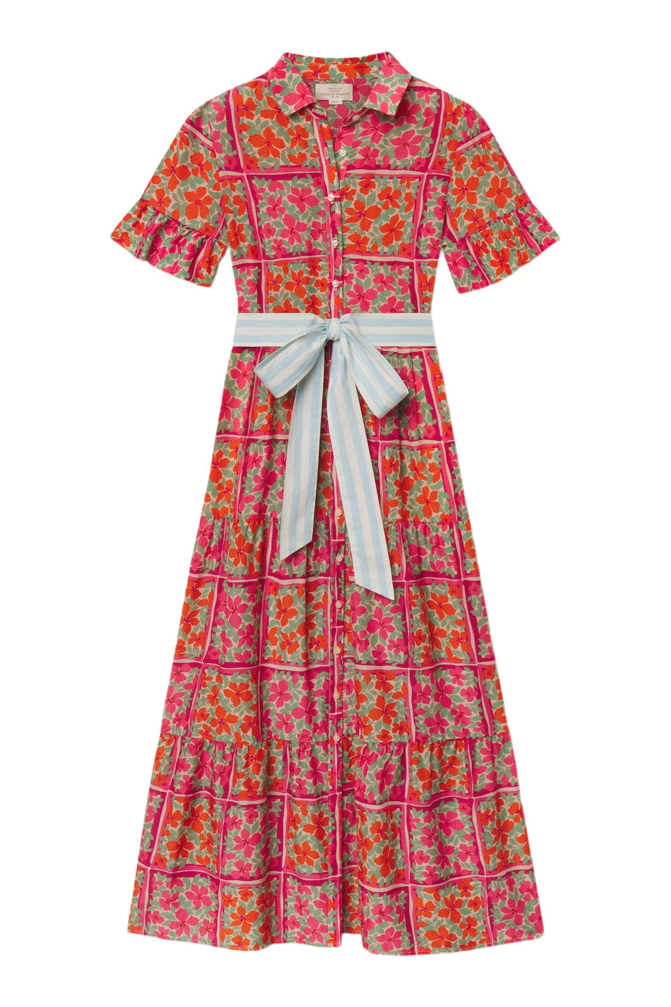 Trovata Birds of Paradis Martine Dress in Botanic Tile