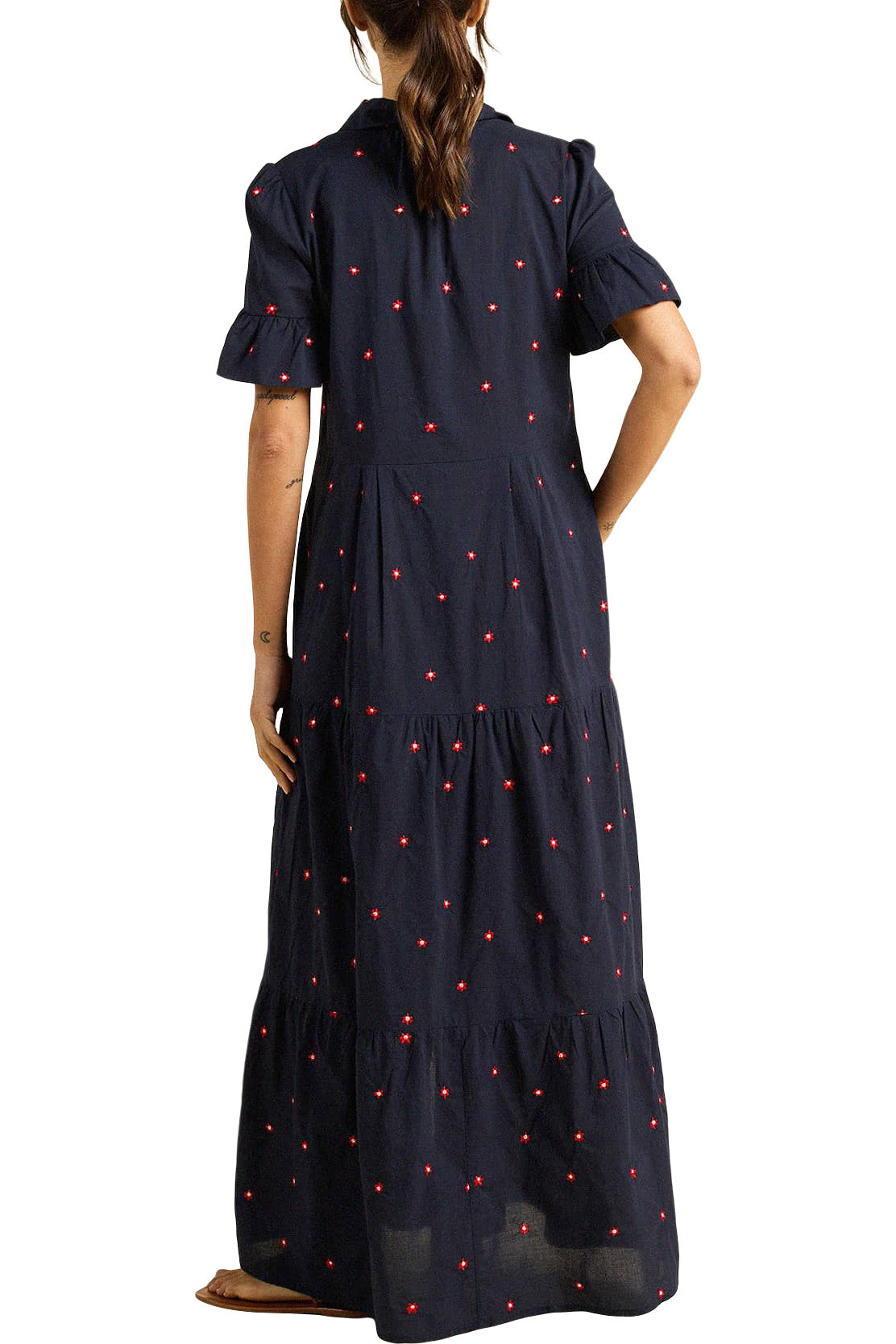 Trovata Birds of Paradis Martine Dress in Daisy Dot
