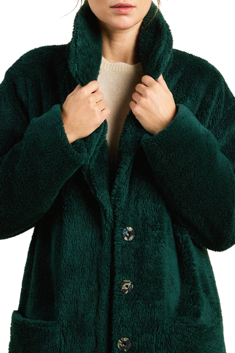 Trovata Birds of Paradis Obriana Coat in Ponderosa