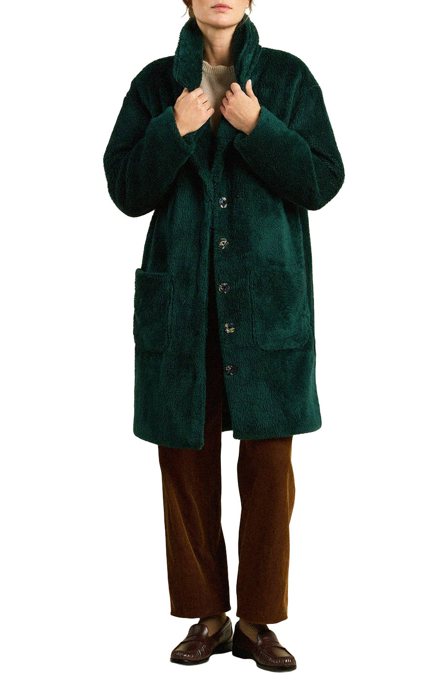 Trovata Birds of Paradis Obriana Coat in Ponderosa