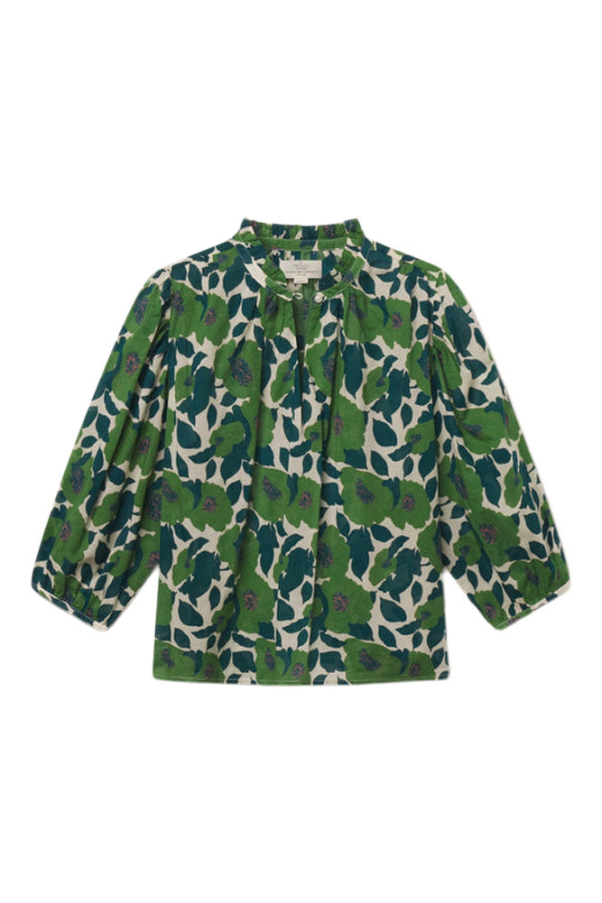 Trovata Birds of Paradis Orly Blouse in Vega Floral