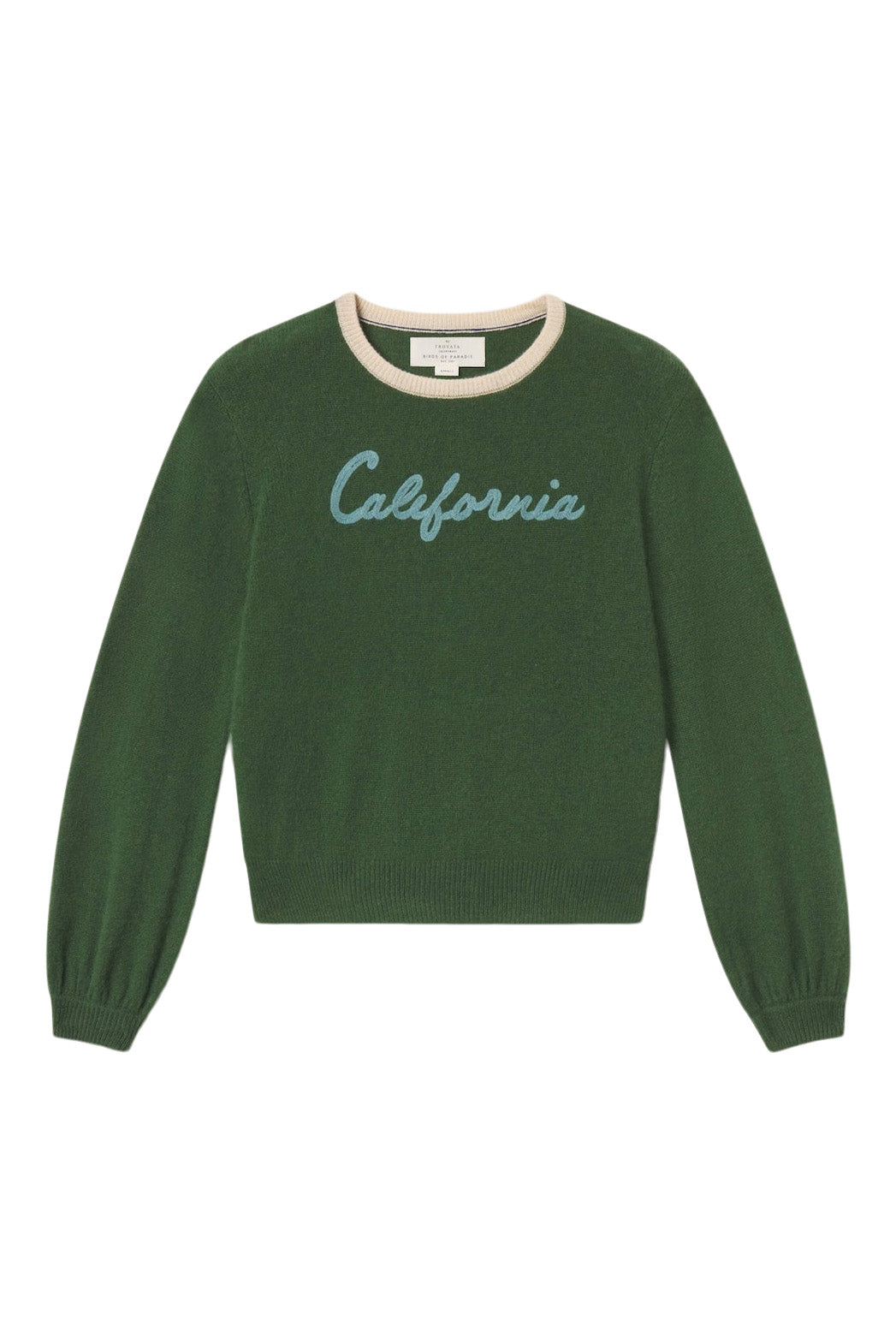 Trovata Birds of Paradis Ryann Sweater in Green