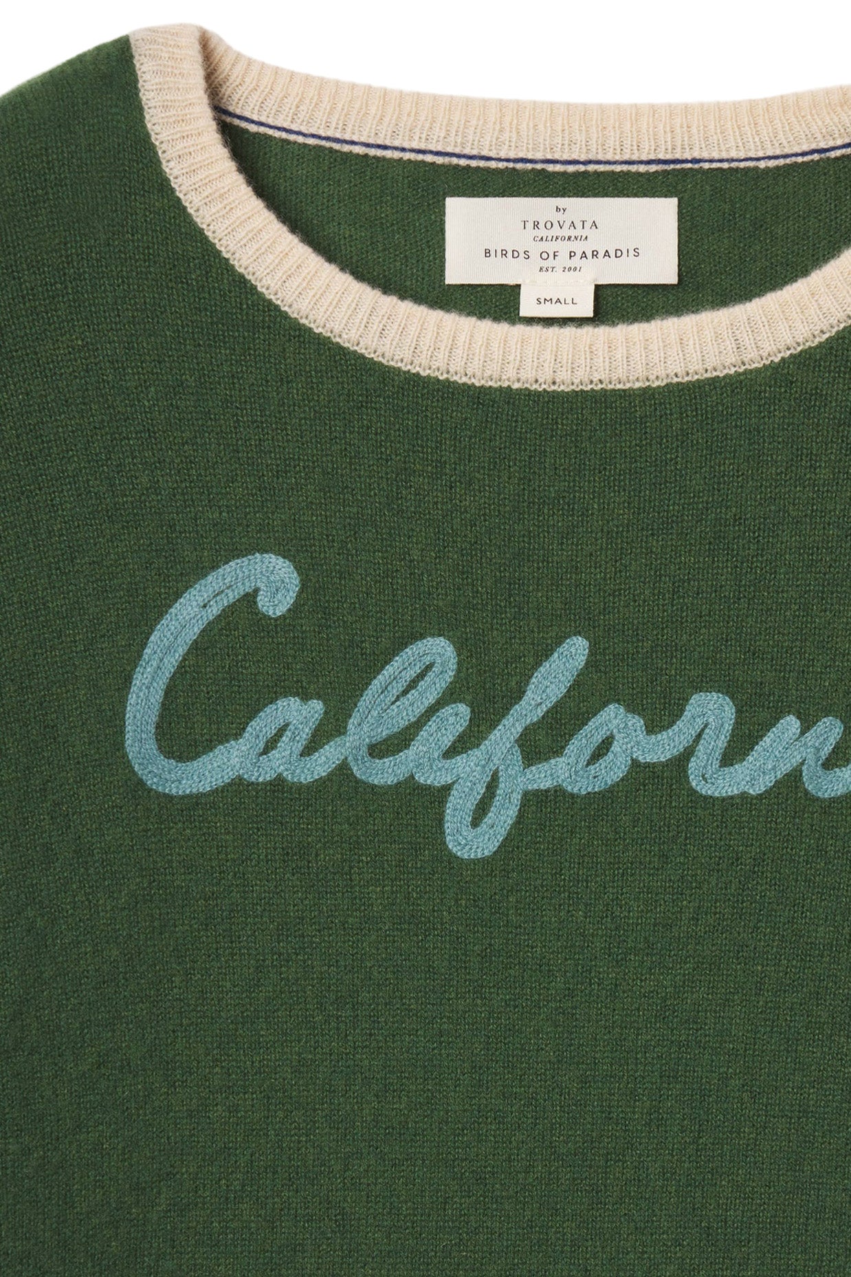 Trovata Birds of Paradis Ryann Sweater in Green