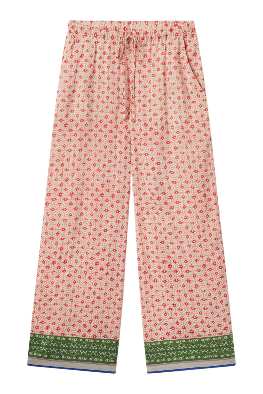 Trovata Birds of Paradis Vera Pants in Santorini Border