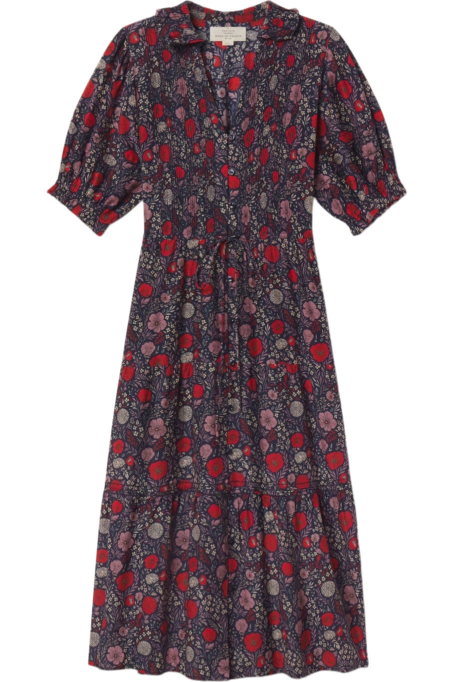 Trovata Birds of Paradis Yvette Dress in Atelier Garden