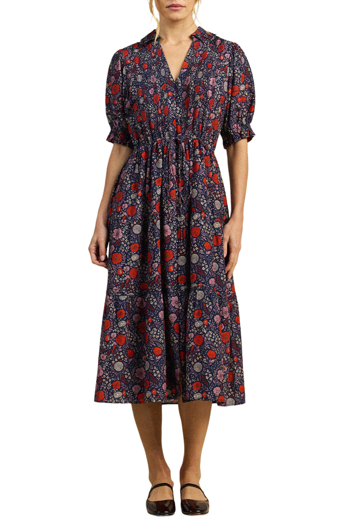Trovata Birds of Paradis Yvette Dress in Atelier Garden