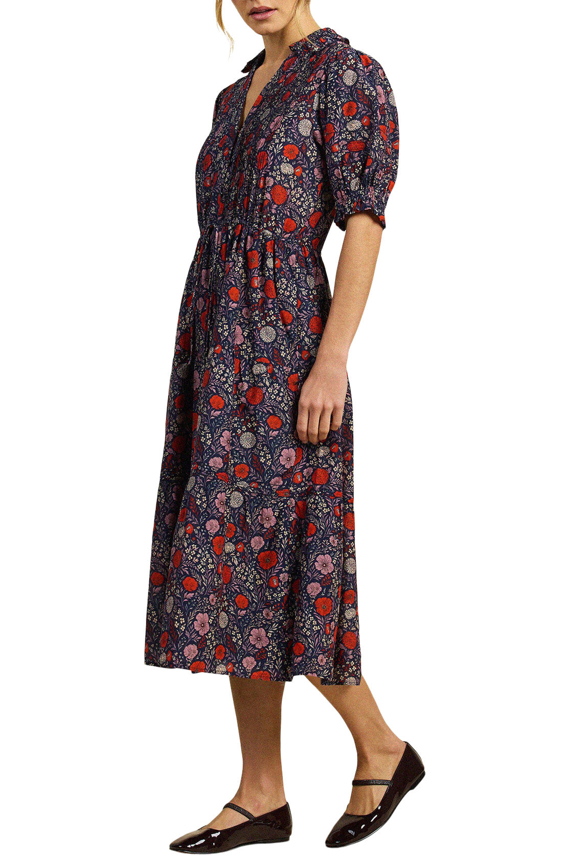 Trovata Birds of Paradis Yvette Dress in Atelier Garden