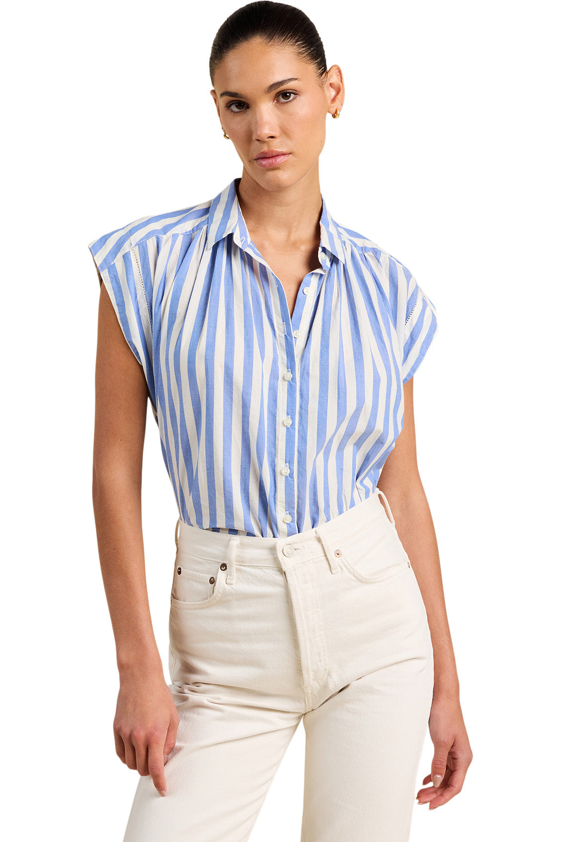 Trovata Birds of Paradis Della Shirt in Volpe Lines