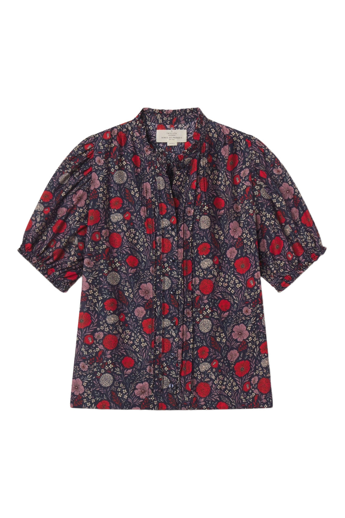 Trovata Brids of Paradis Mira Blouse in Atelier Garden