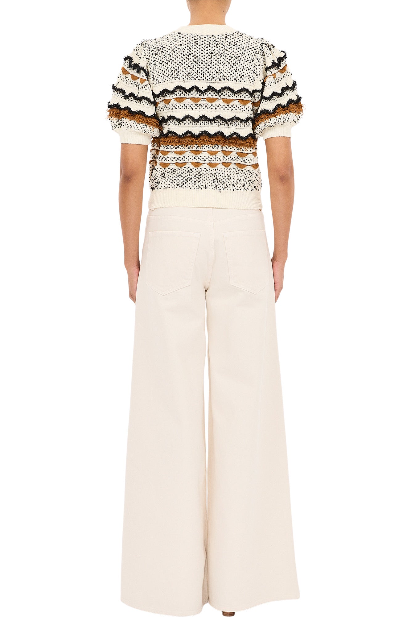 Ulla Johnson Andira Knit Top in Scallop