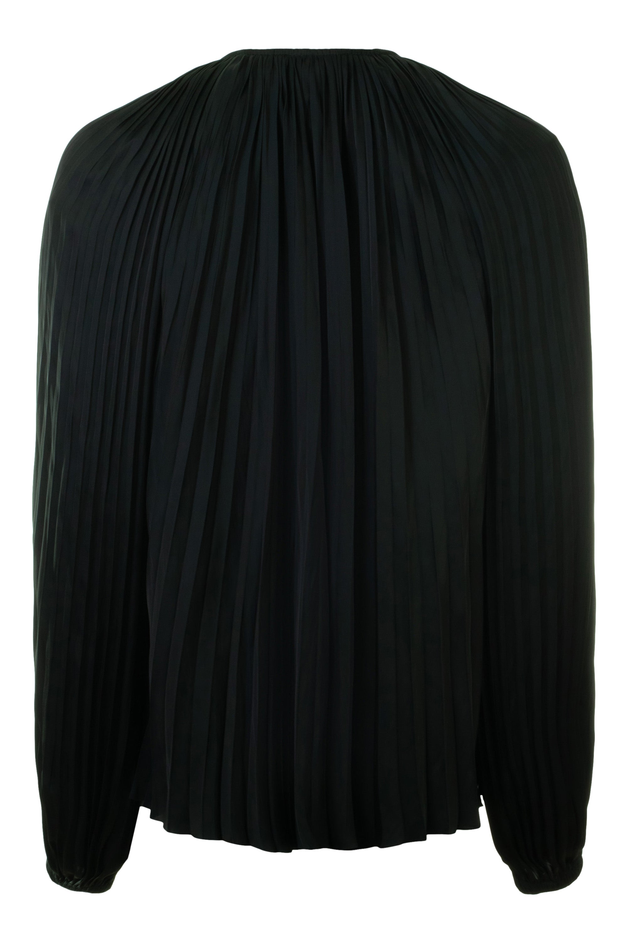 Ulla Johnson Electra Long Sleeve Blouse in Noir