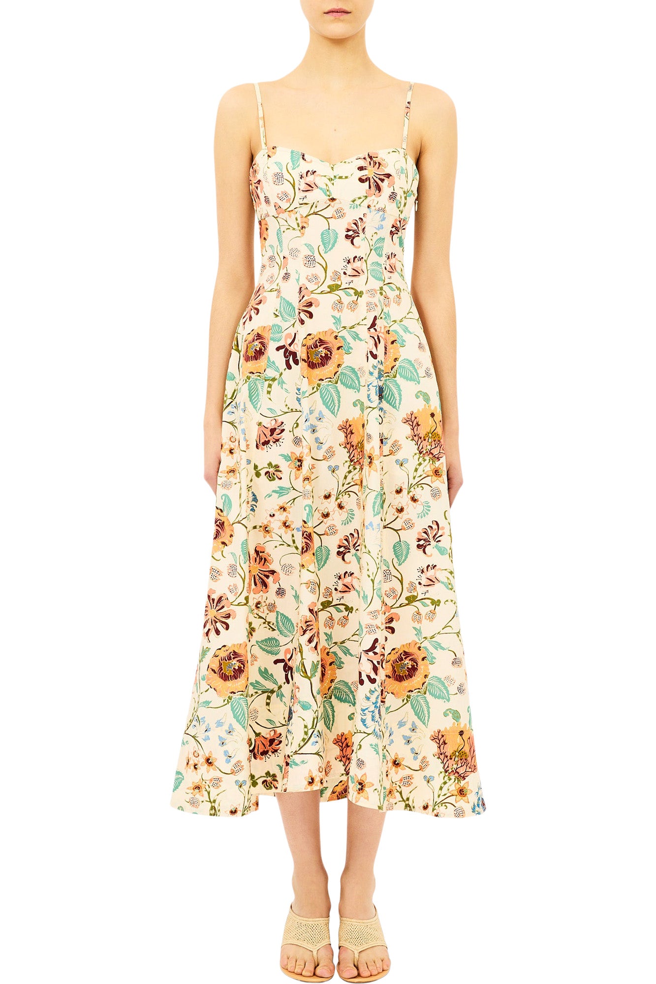 Ulla Johnson Abalone Fiora Cami Cotton Dress Abalone / 8