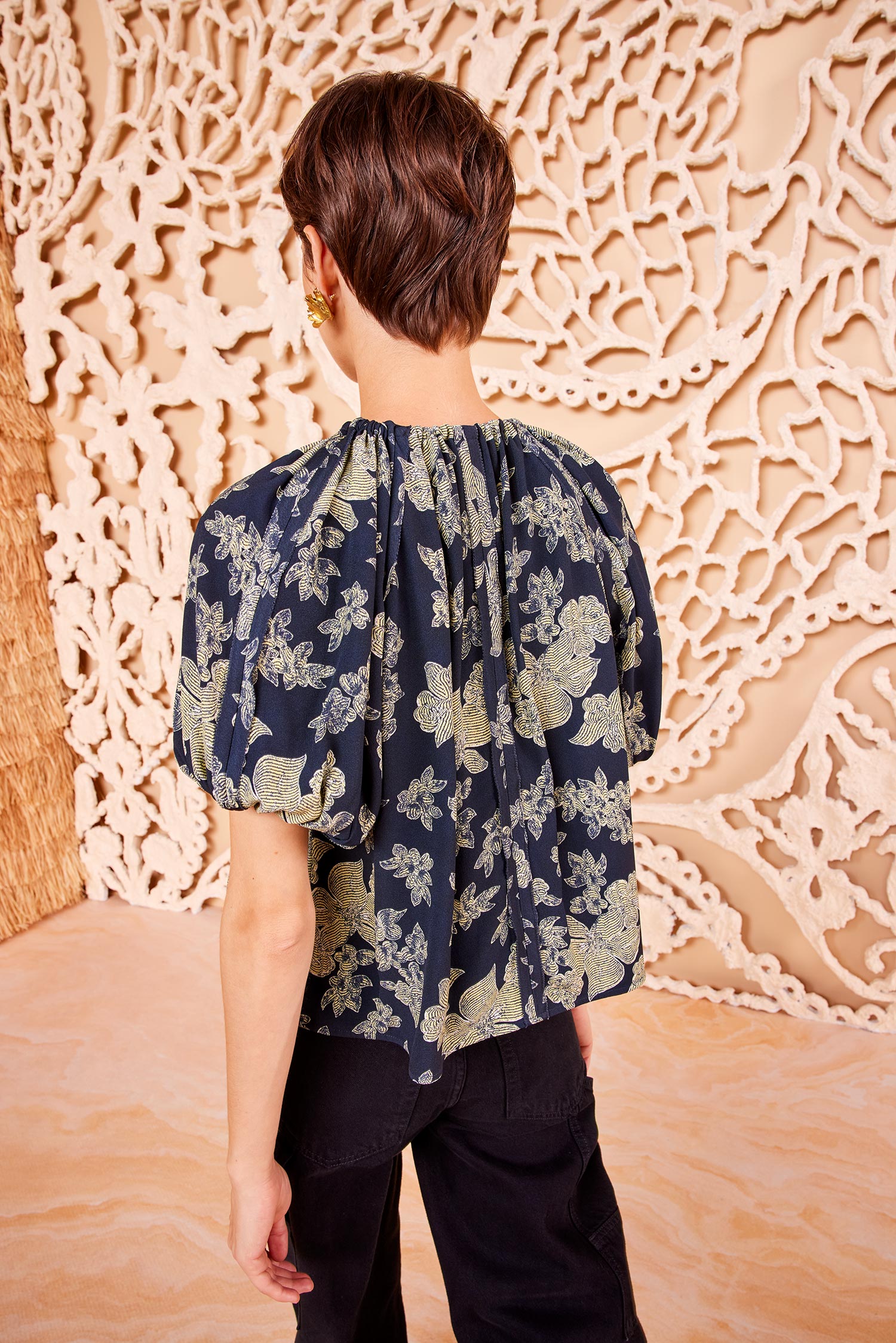 Ulla Johnson Marcelena Top in Minuit