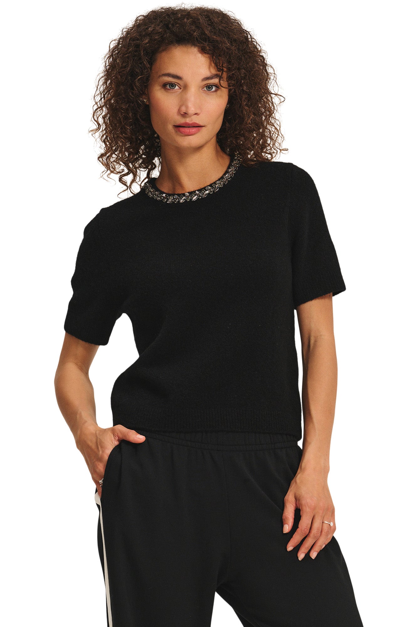 Velvet Briana Short Sleeve Sweater