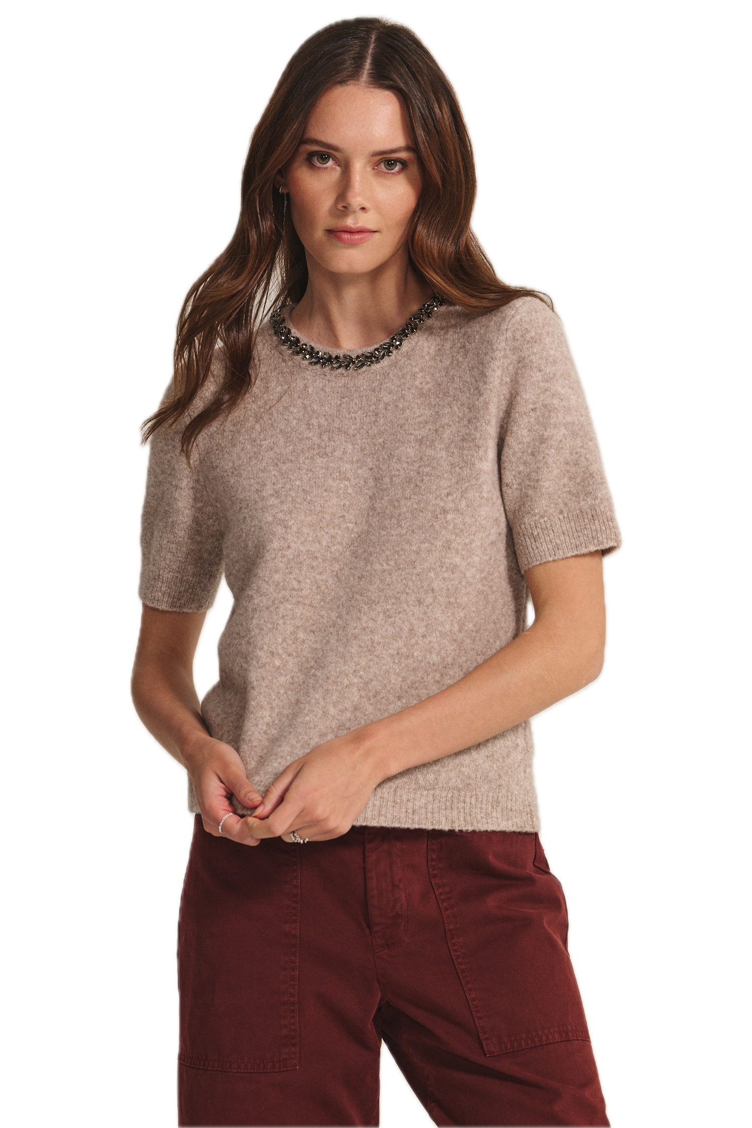 Velvet Briana Short Sleeve Sweater