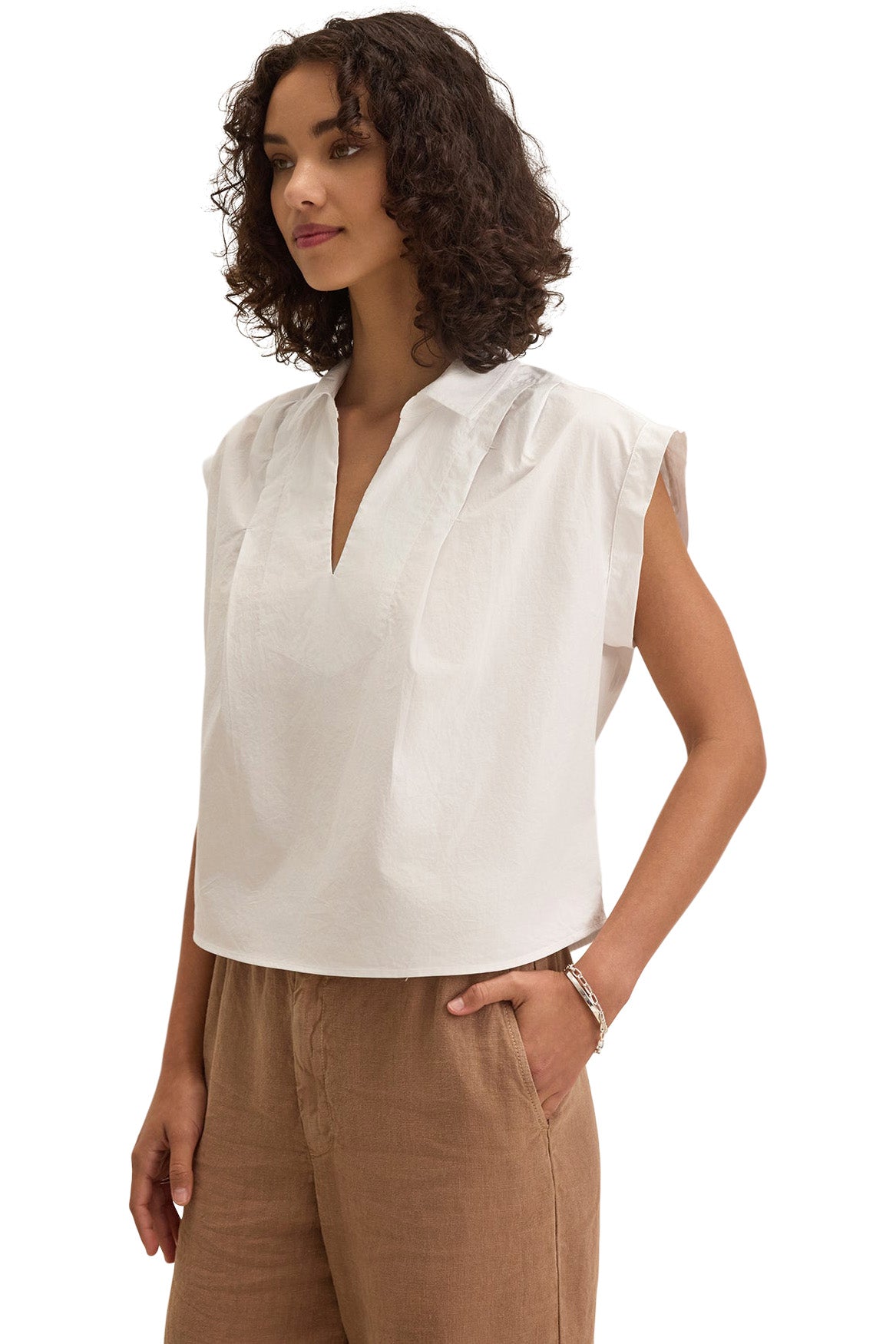 Velvet Florence Top in White