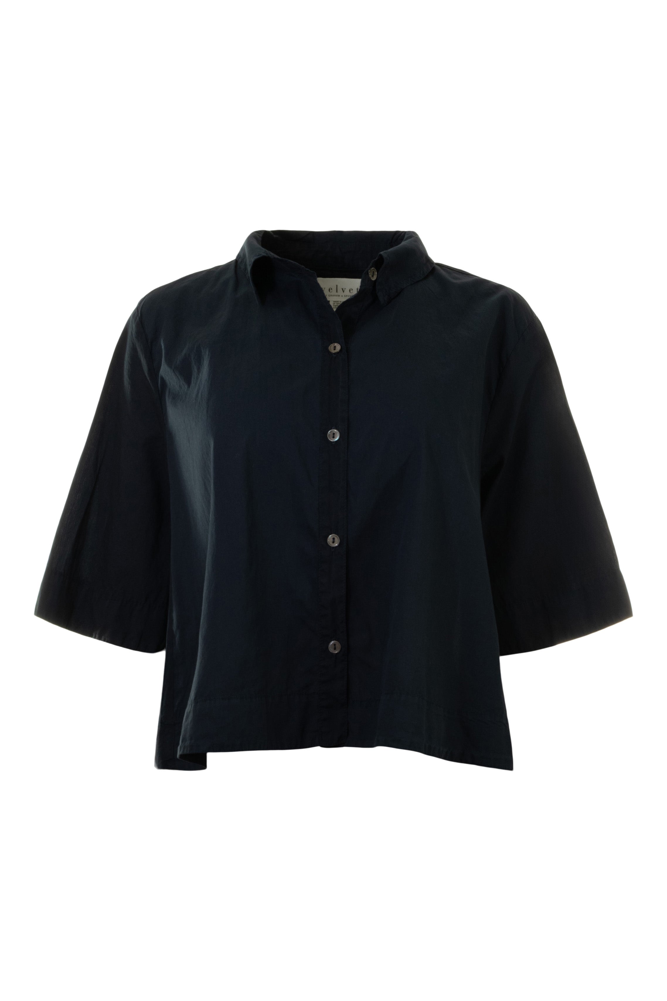 Velvet Iana Top in Navy