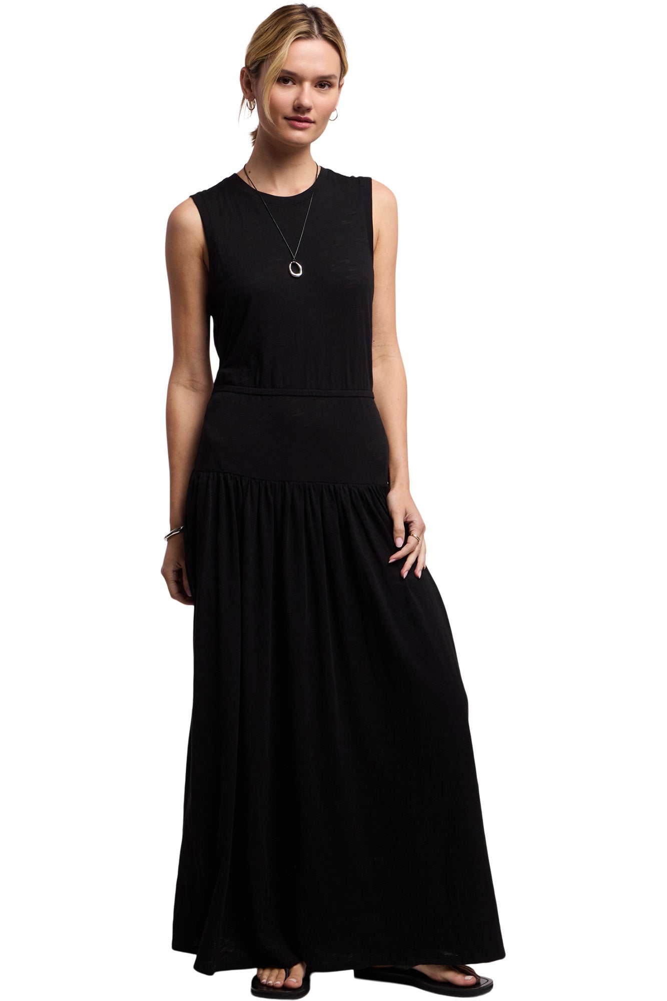 Velvet Lunetta Dress in Black