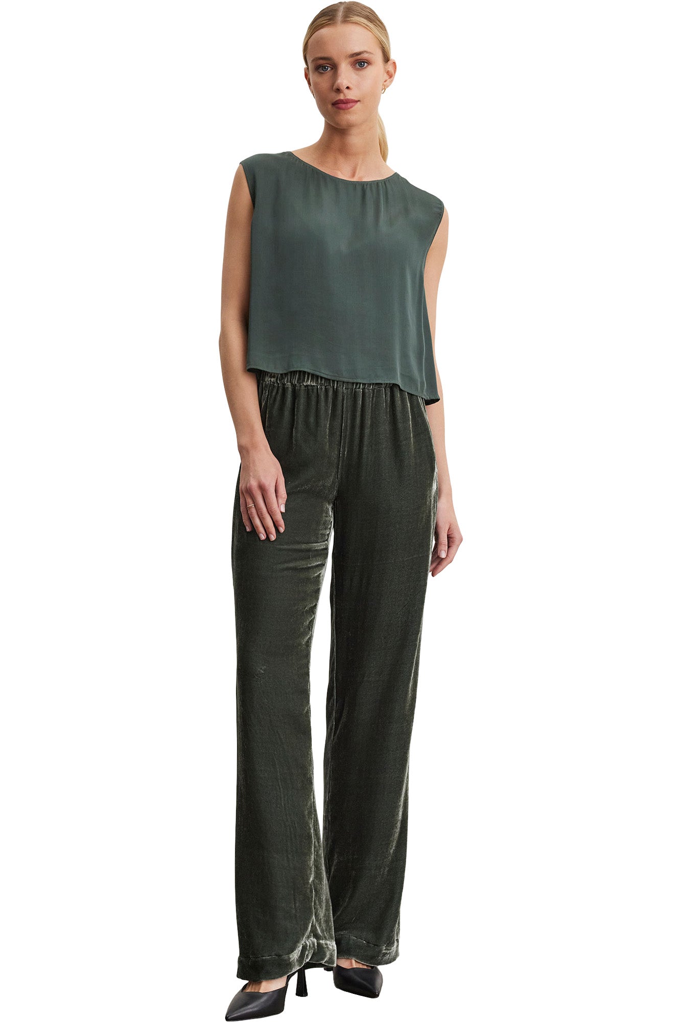 Velvet Sorine Silk Velvet Pants