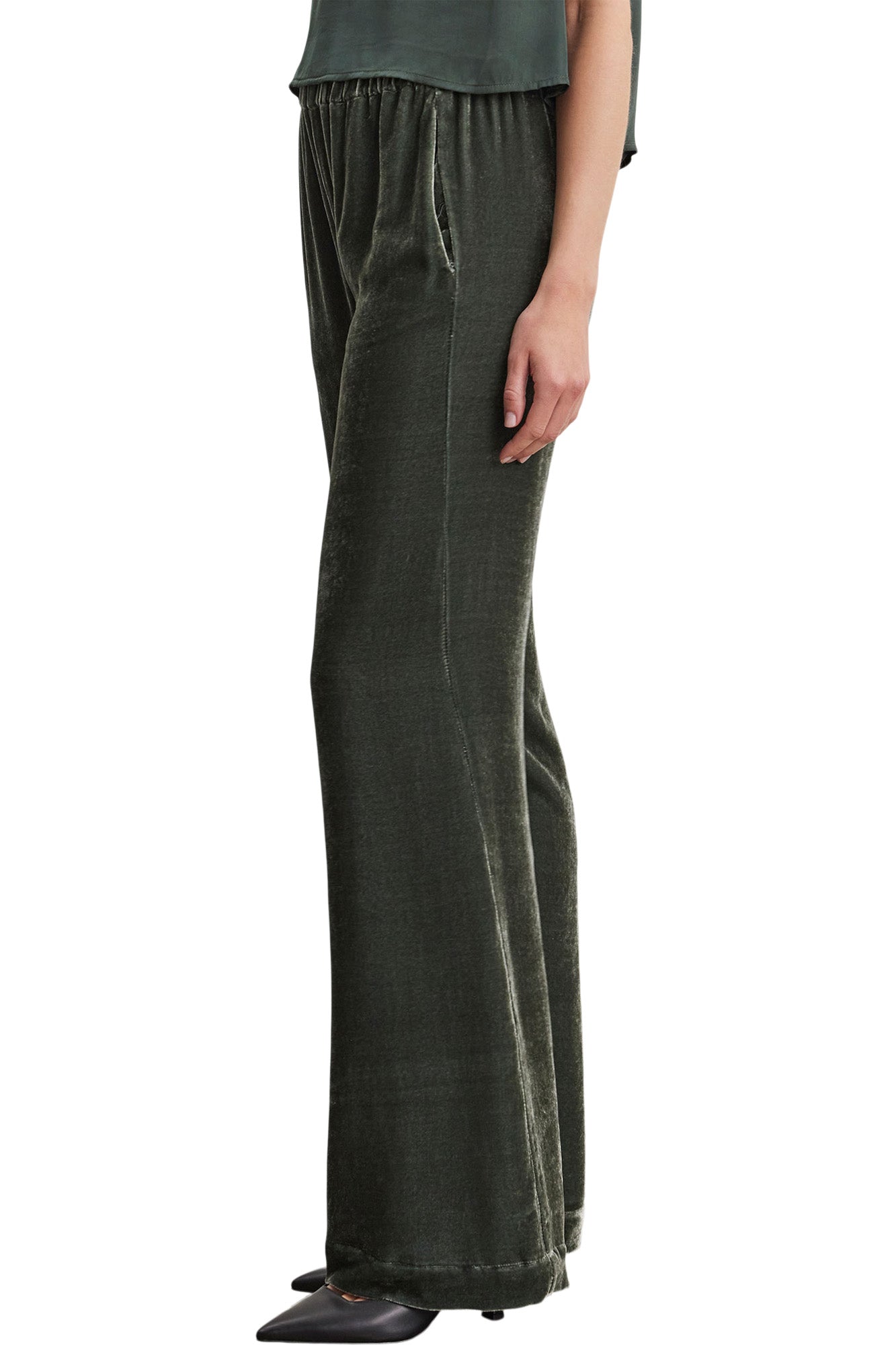 Velvet Sorine Silk Velvet Pants