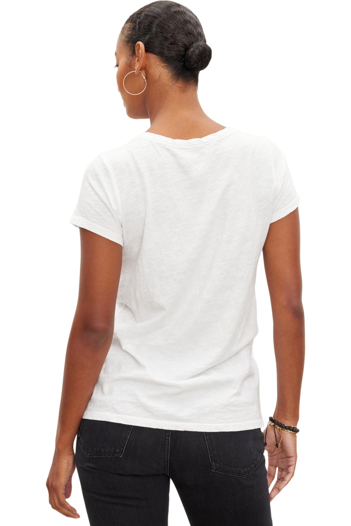 Velvet Tilly Cotton Slub Short Sleeve Crewneck T-shirt