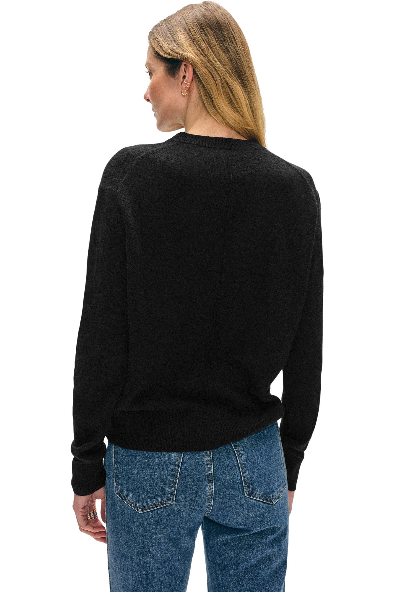 White & Warren Cashmere Crewneck Sweater