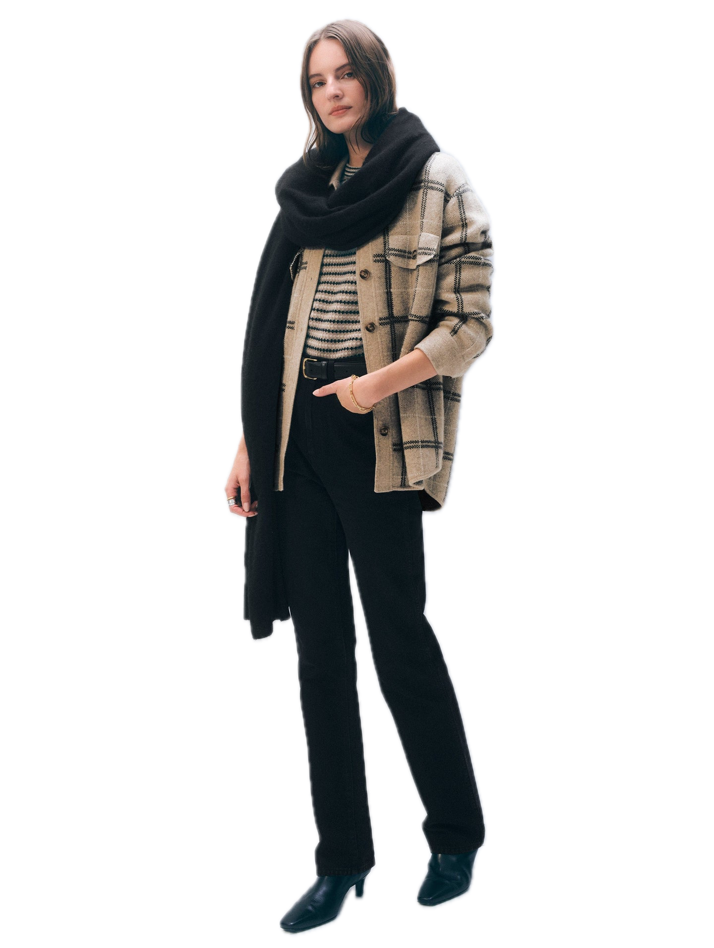 White + Warren Cashmere Travel Wrap