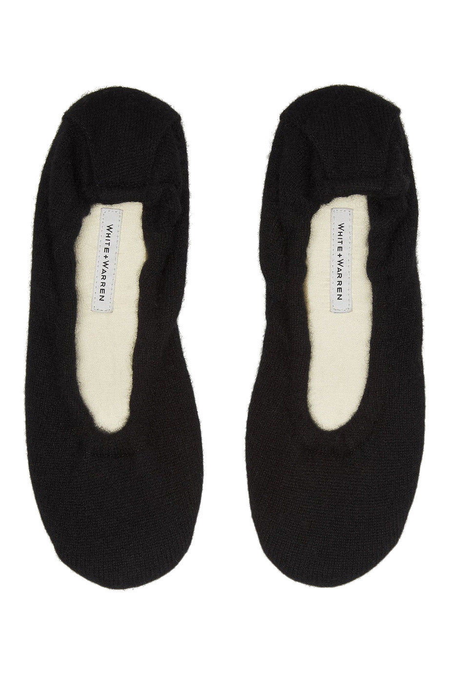 White & Warren Cashmere Ballet Slipper