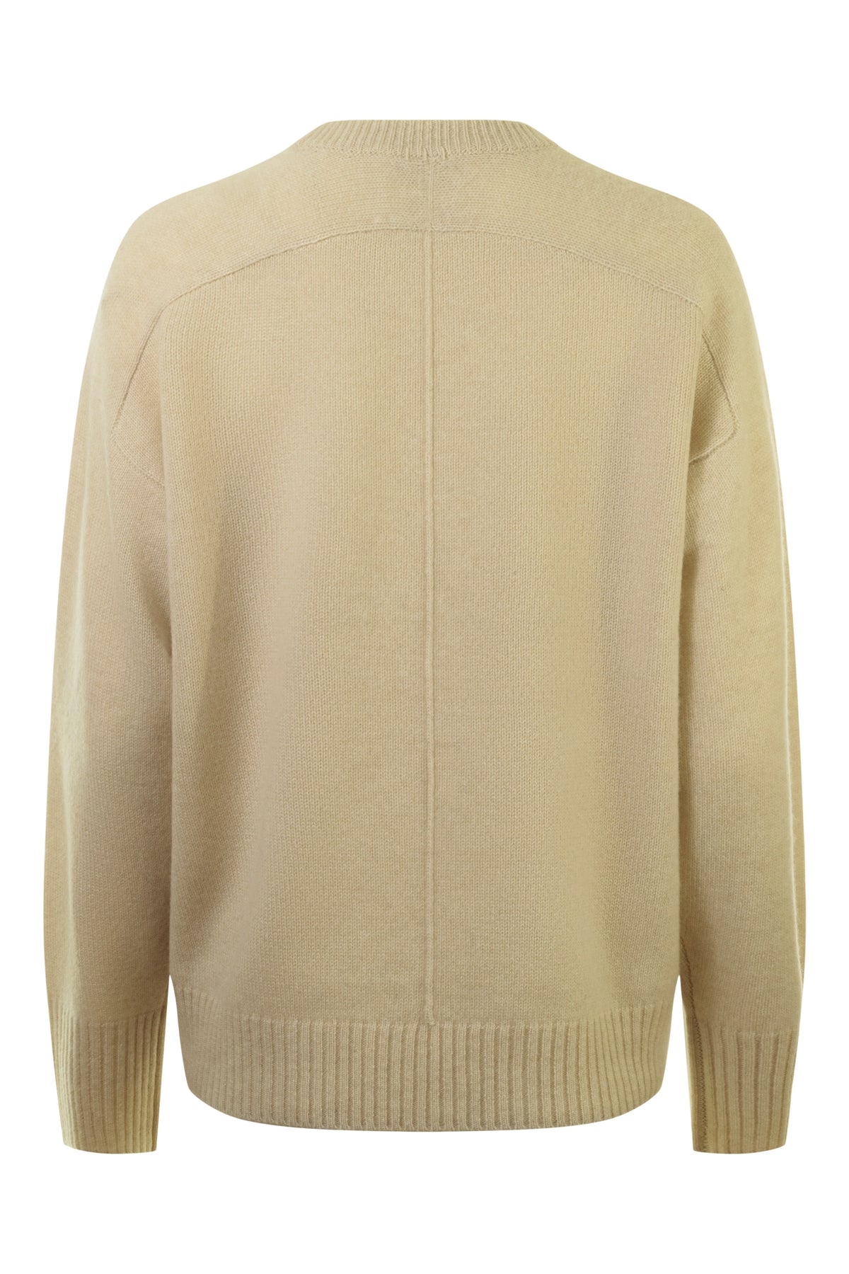 White & Warren Cashmere Saddle Sleeve Crewneck