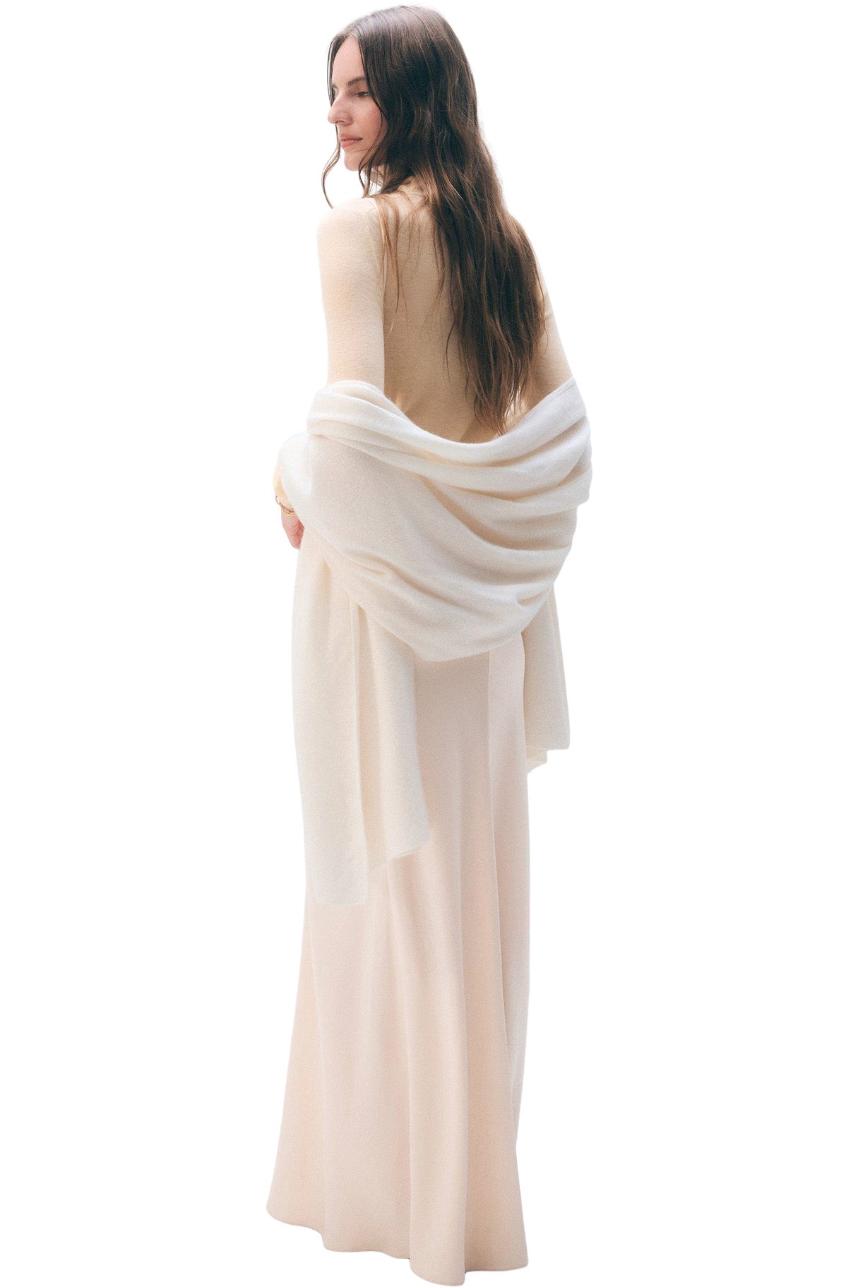 White & Warren Cashmere Travel Wrap