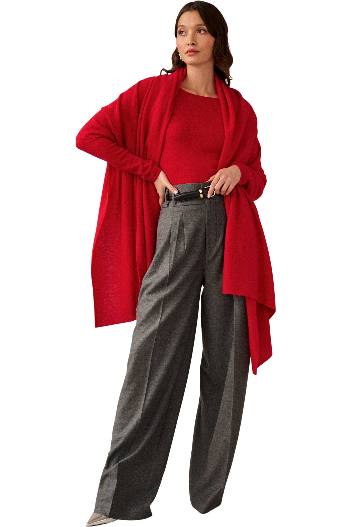 White + Warren Cashmere Travel Wrap
