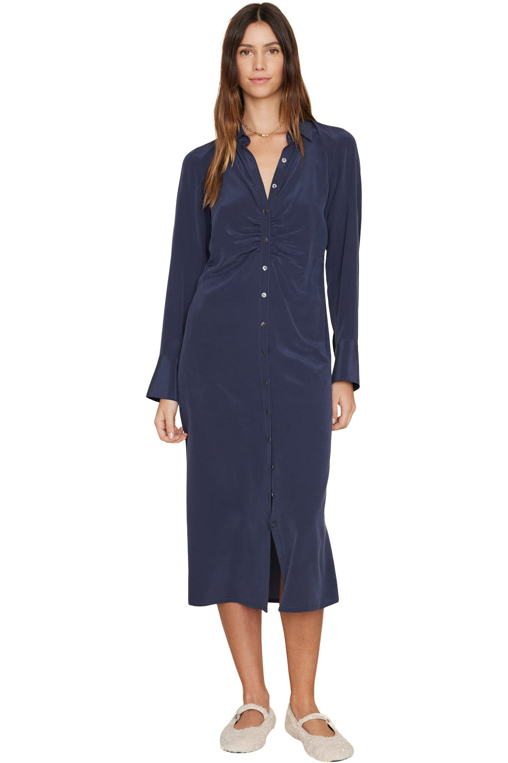 Xirena Banks Dress in Navy