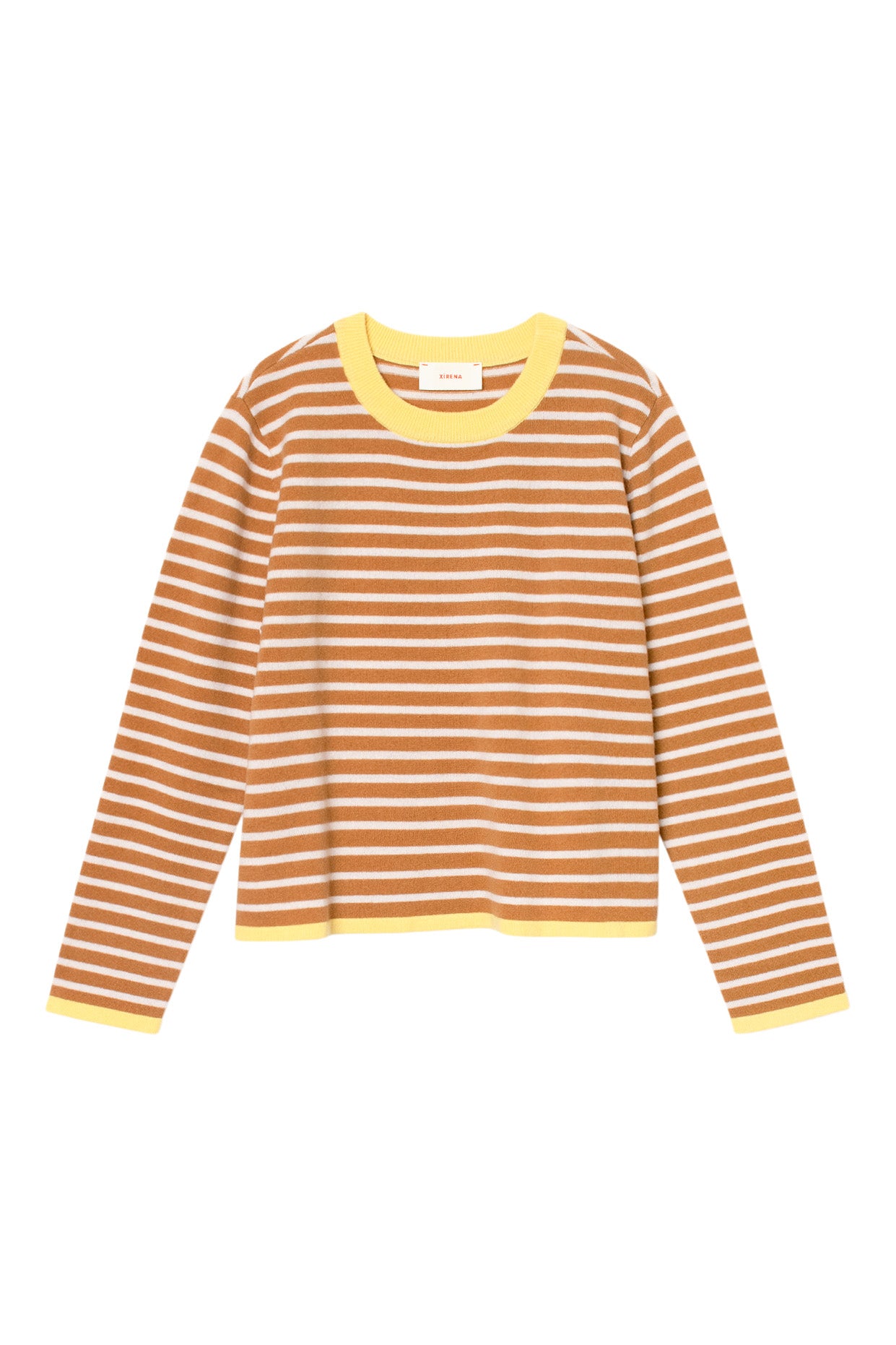 Xirena Maxwell Sweater in Camel Stripe