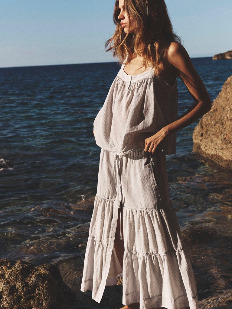 Xirena Mckenna Skirt in Windward Stripe