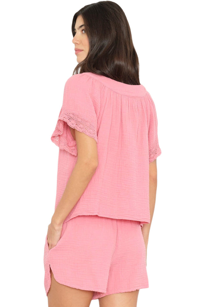 Xirena Rita Top in Faded Rose