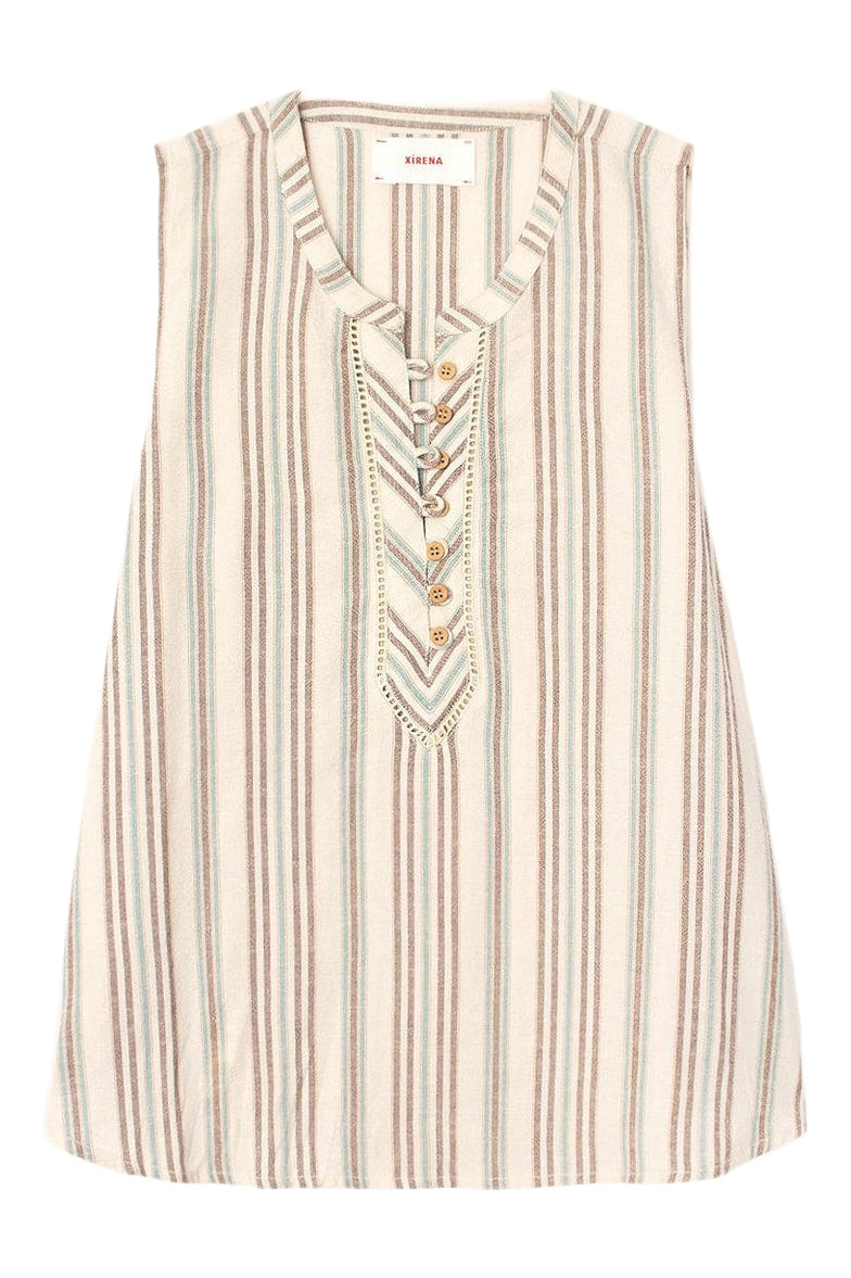 Xirena Twyla Top in Ivory Sand