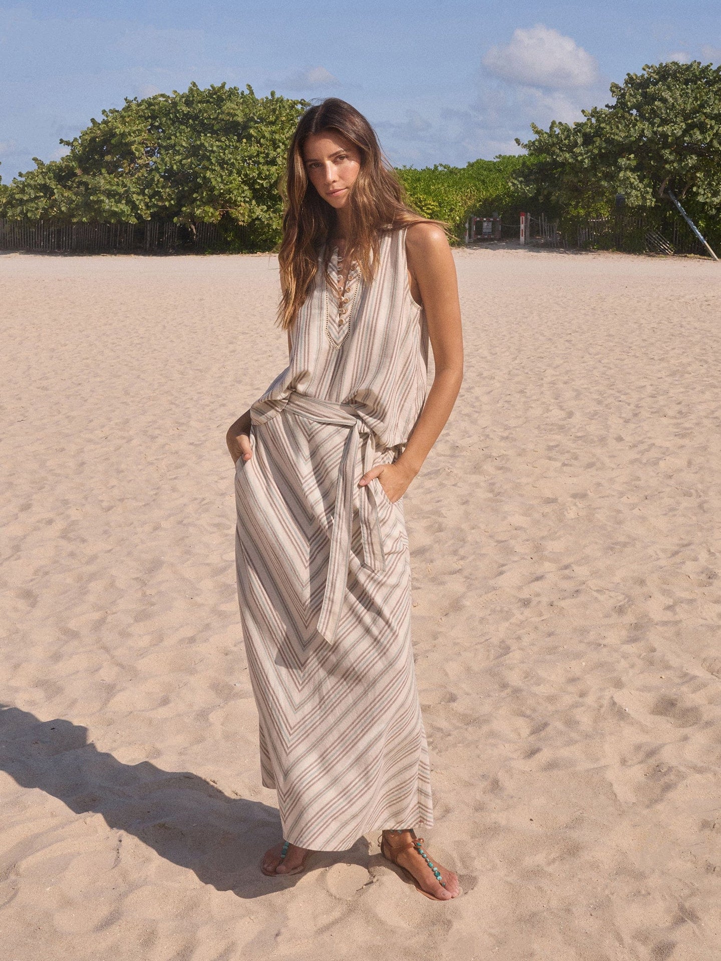 Xirena Twyla Top in Ivory Sand