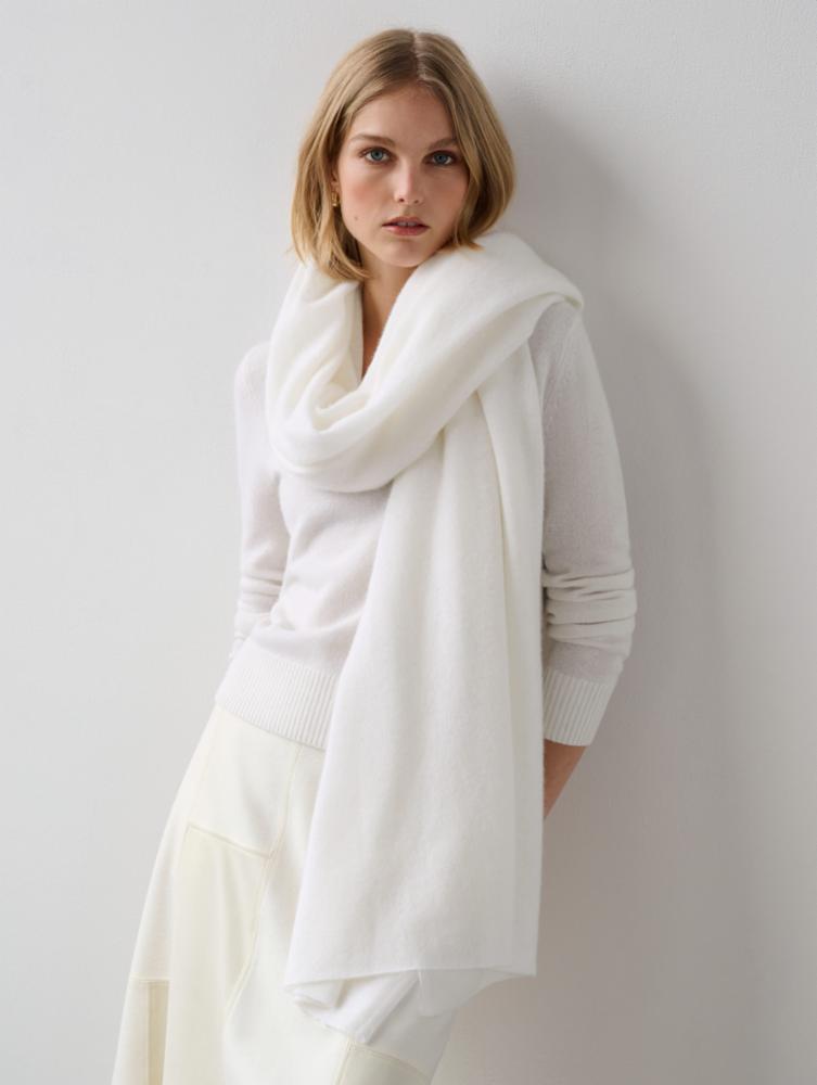 White + Warren Cashmere Travel Wrap
