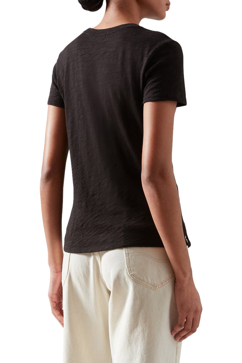 ATM Slub Jersey Schoolboy Crewneck Tee