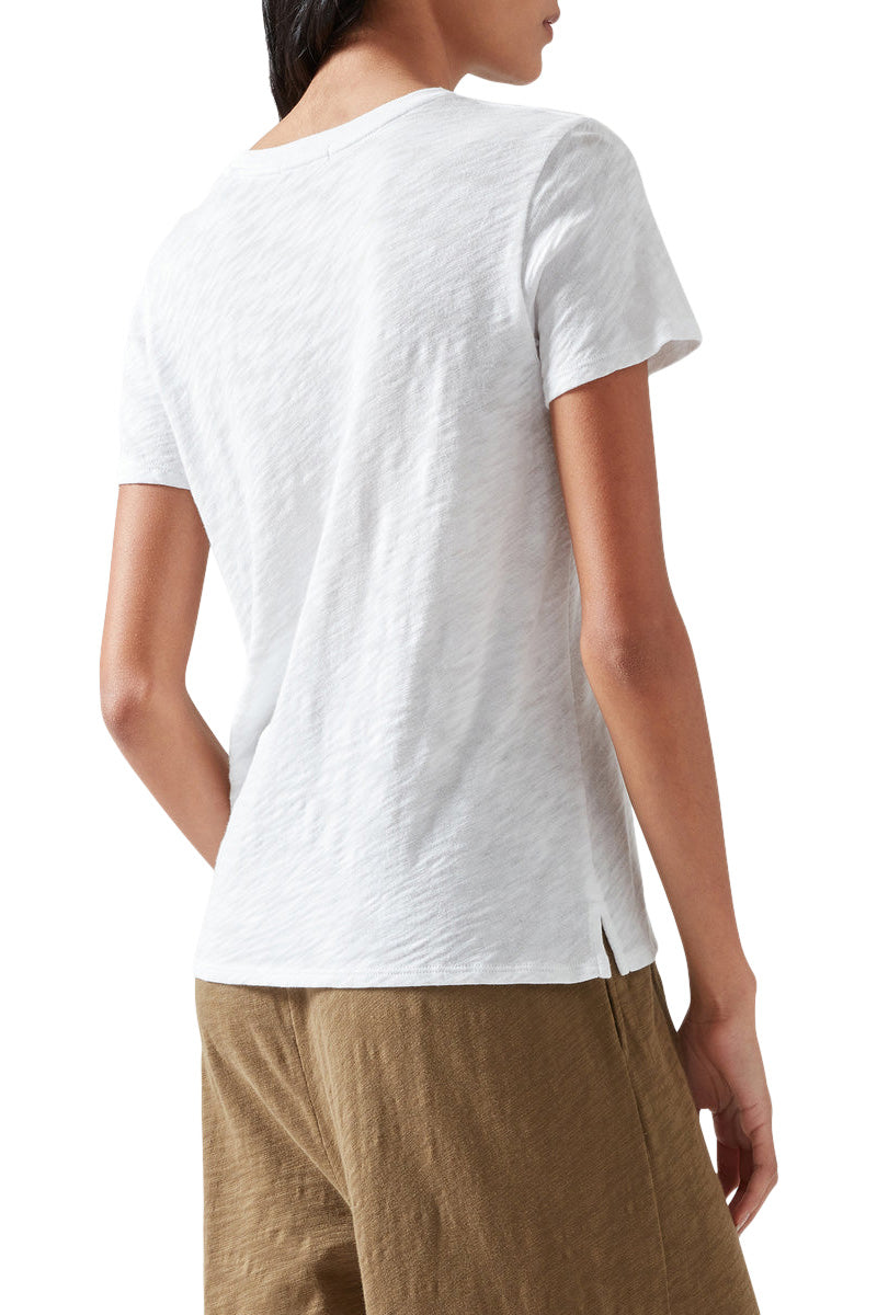 ATM Slub Jersey Schoolboy Crewneck Tee